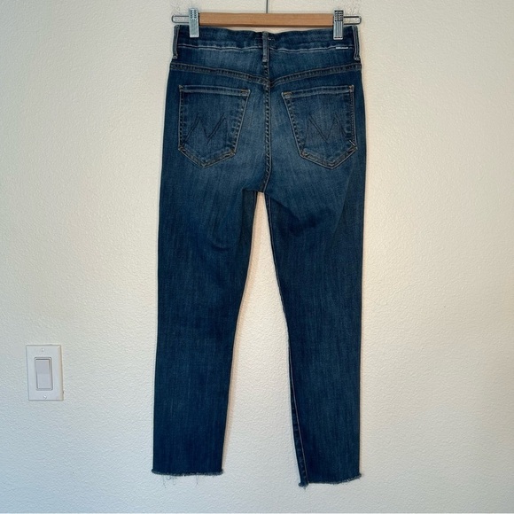 Mother High Waisted Looker Ankle Fray jeans Not Rough Enough 26 - Picture 12 of 16